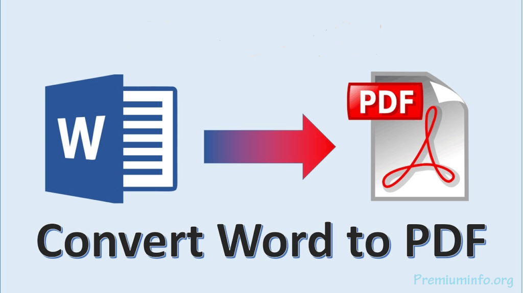 How To Convert Word To Pdf Files Easily Online And Offline