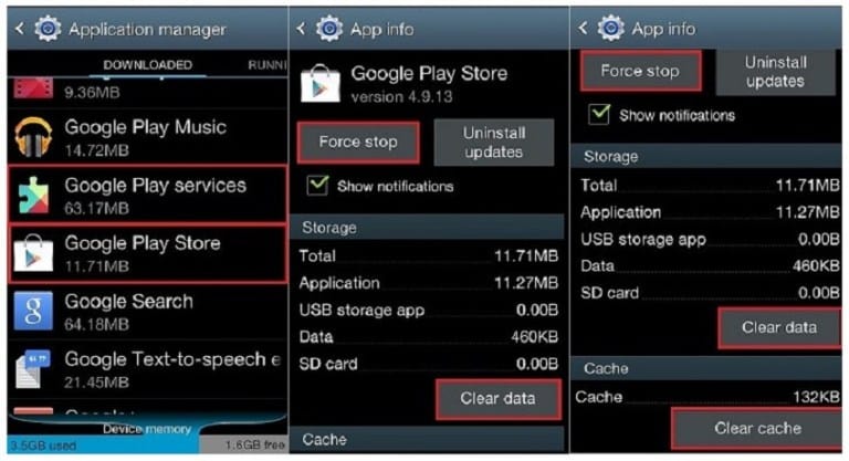 How to Solve Error RH-01 Google Play Store