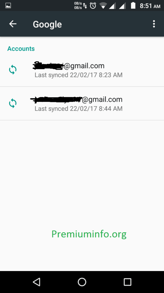 Easy Way To Backup Contacts To Gmail Account