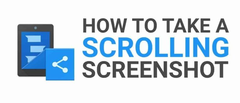 How To Take Scrolling Screenshot in Android and iOS