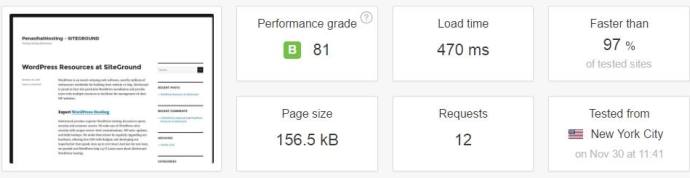 Load Time: Faster than average Web Hos