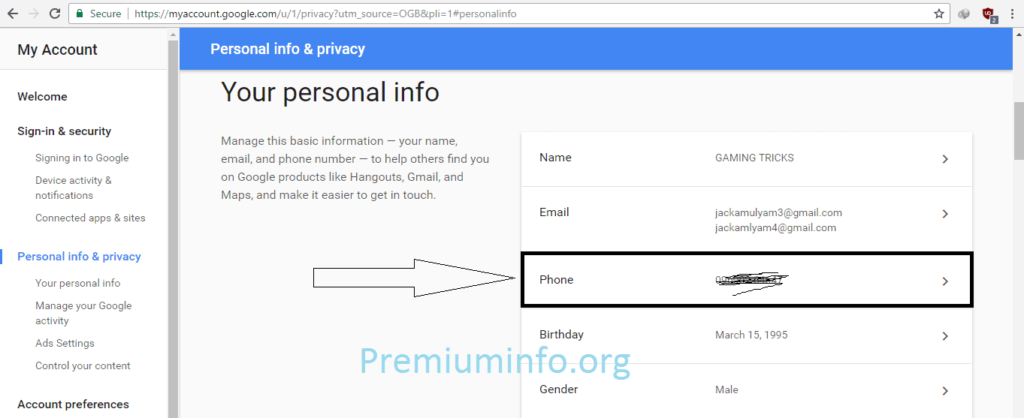Create Unlimited Gmail account with Just One Mobile Number: