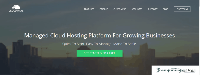 Get Free Trial On Managed Cloud Hosting via Cloudways