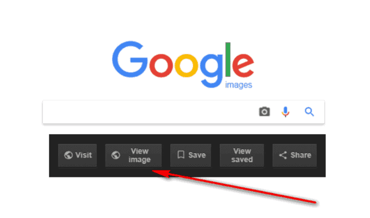 bring back View Image feature in Google