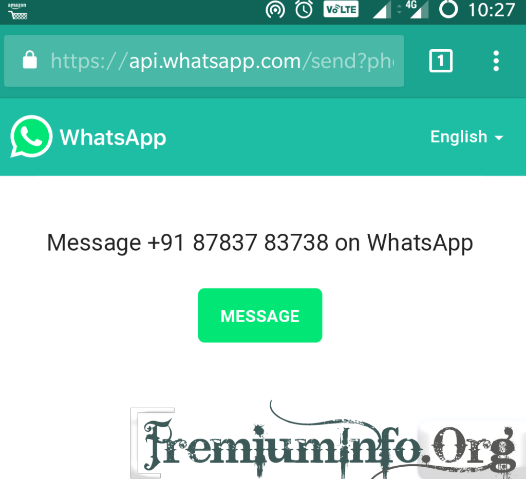 whatsapp open by default mean