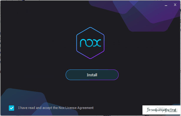 install nox app player