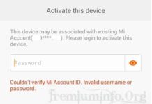 Download Mi Account Unlock tool