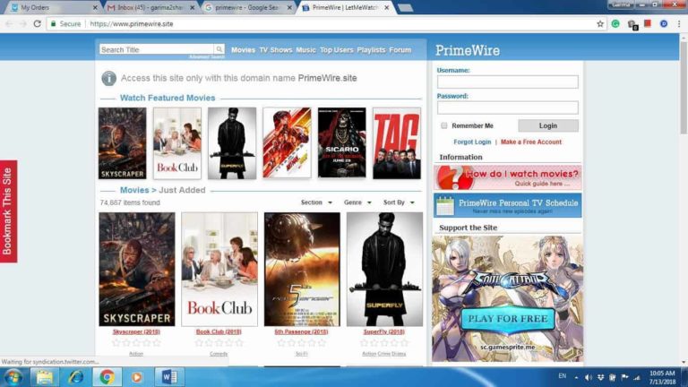 10 Best Alternative Sites Like Primewire To Watch Free