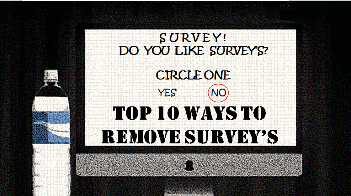 Survey Remover Tool