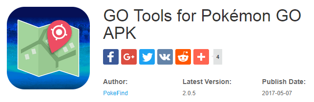 Go Tools for Pokemon Go