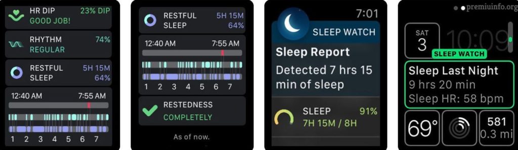 sleep tracker app for apple watch