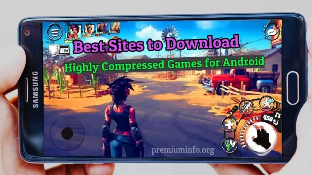 best sties for android highly compressed games