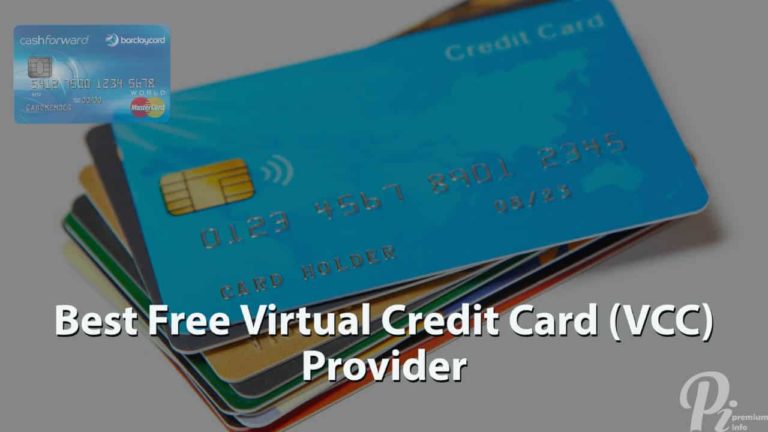 Best Free Virtual Credit Card (VCC) Provider For Verifying Sites