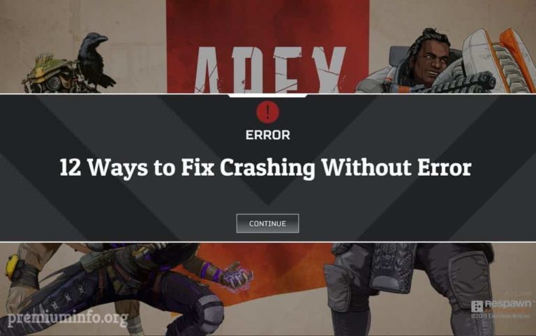 12 Ways to Fix Apex Legends Crashing Without Error | Easy Anti Cheat |