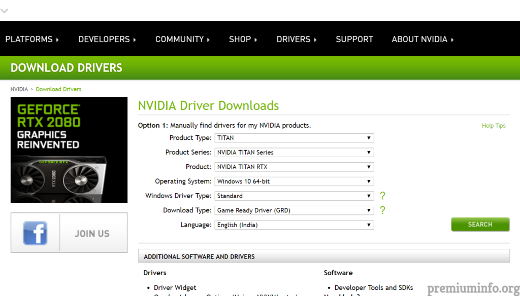 nvidia graphics driver update