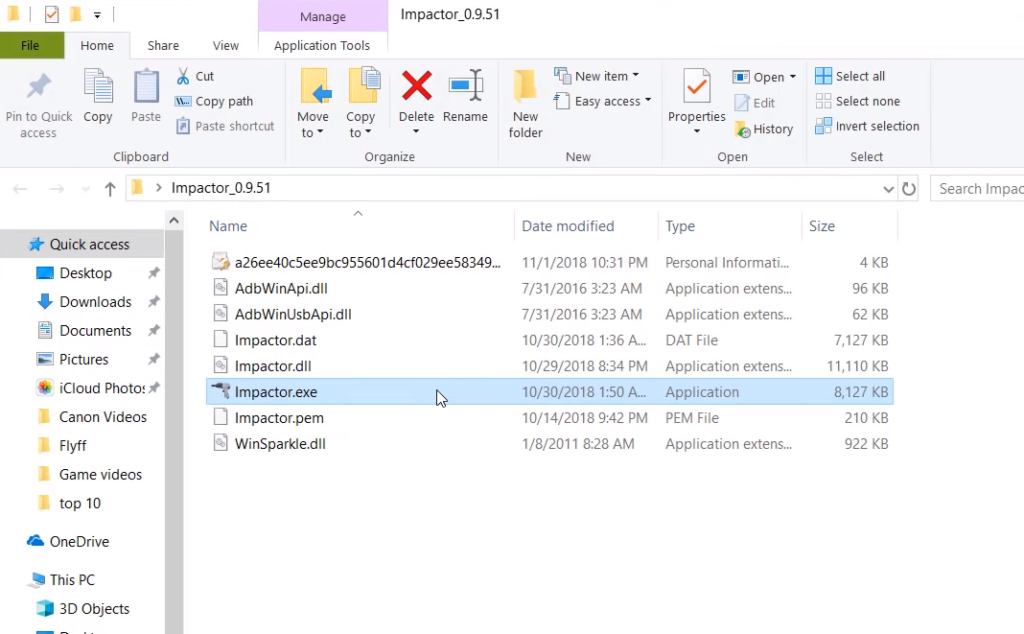 cydia impactor exe file