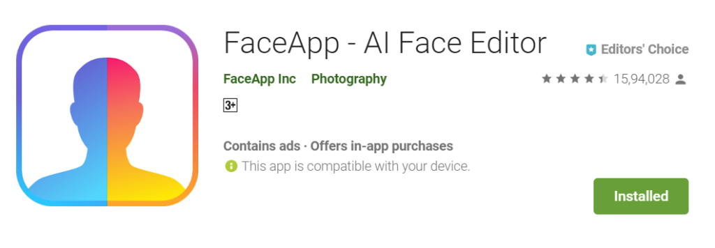 faceapp latest version