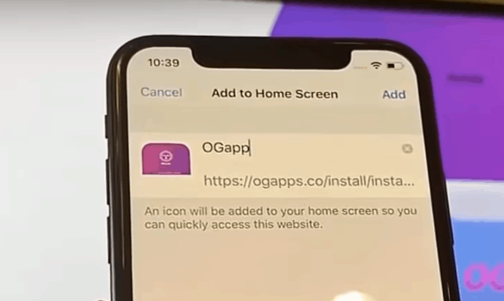 ogapp installation