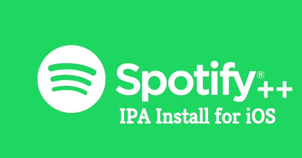 download and install spotify++ IPA for iPhone 