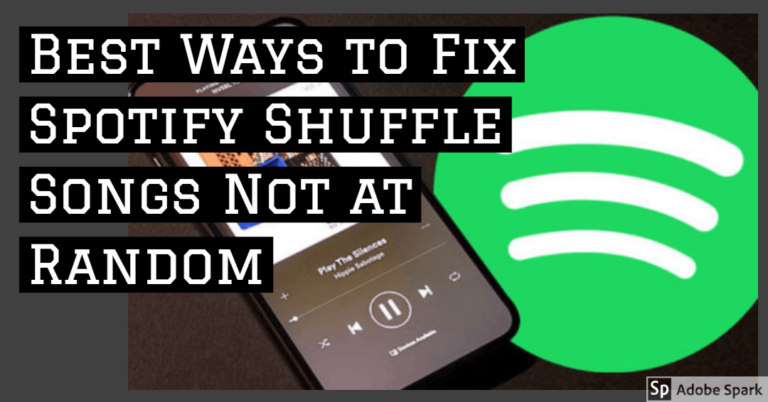 Fix Spotify Shuffle Songs is Not Random | Spotify Shuffle Play