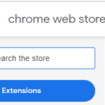 Chrome webstore