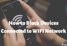 Block Devices Connected to WiFiNetwork