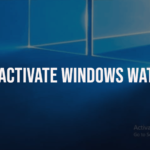 Remove activated windows watermark