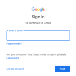 Sign in Gmail