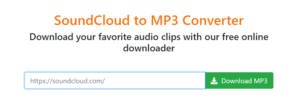 SoundCloud to MP3 Converter