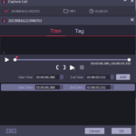 Trim audio in tuneskit audio recorder