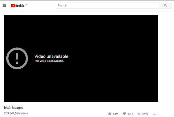 video not available