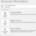 account informations