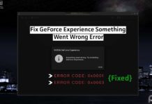 5 easy ways to fix geforce experience something went wrong error