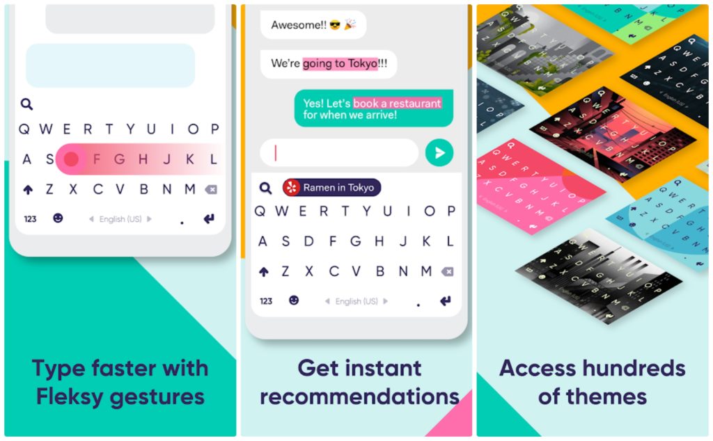 fleksy keyboard