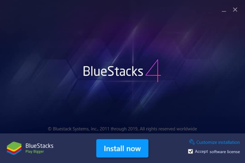 bluestacks offline installer