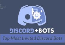Top Most Invited Discord Bots