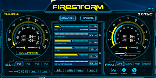 firestorm overclocking software download