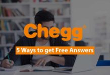 how to get chegg answers free