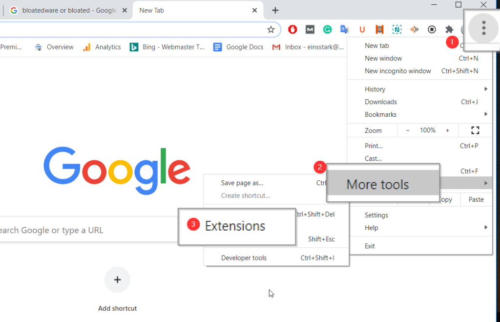 Remove Suspicious Extensions From Chrome