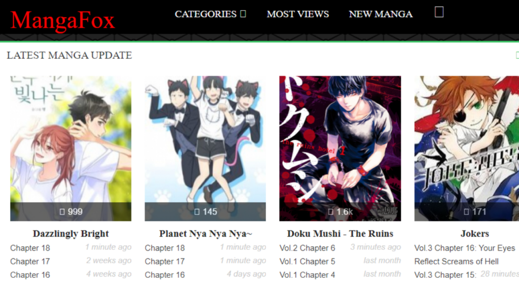 MangaFox | Best Manga Websites