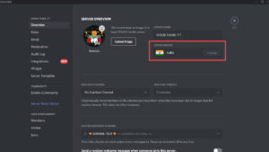 Change Discord Server
