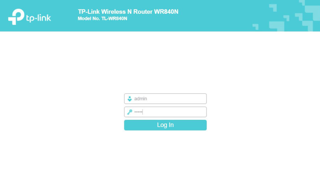 tplink router login