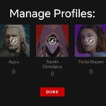 netflix manage profile