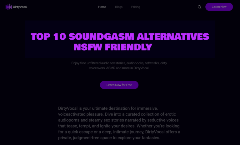 Soundgasm Alternatives – Top 10 NSFW Audio Hosting Sites